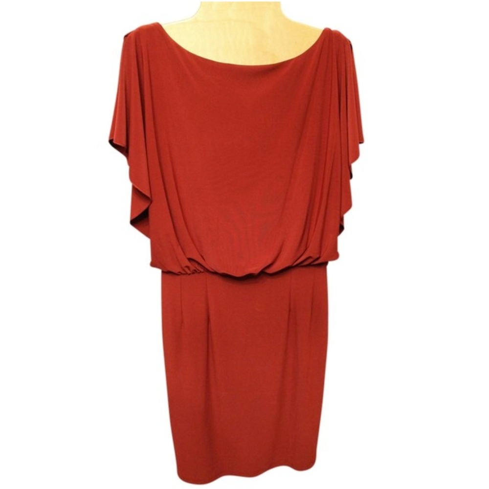 Burgundy Cocktail Dress